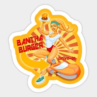 Bantha Burger Drive-In Sticker